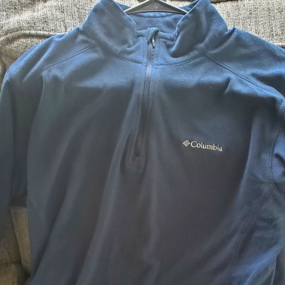 Mens Columbia zip up
